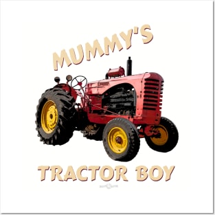 Mummy's Tractor Boy Posters and Art